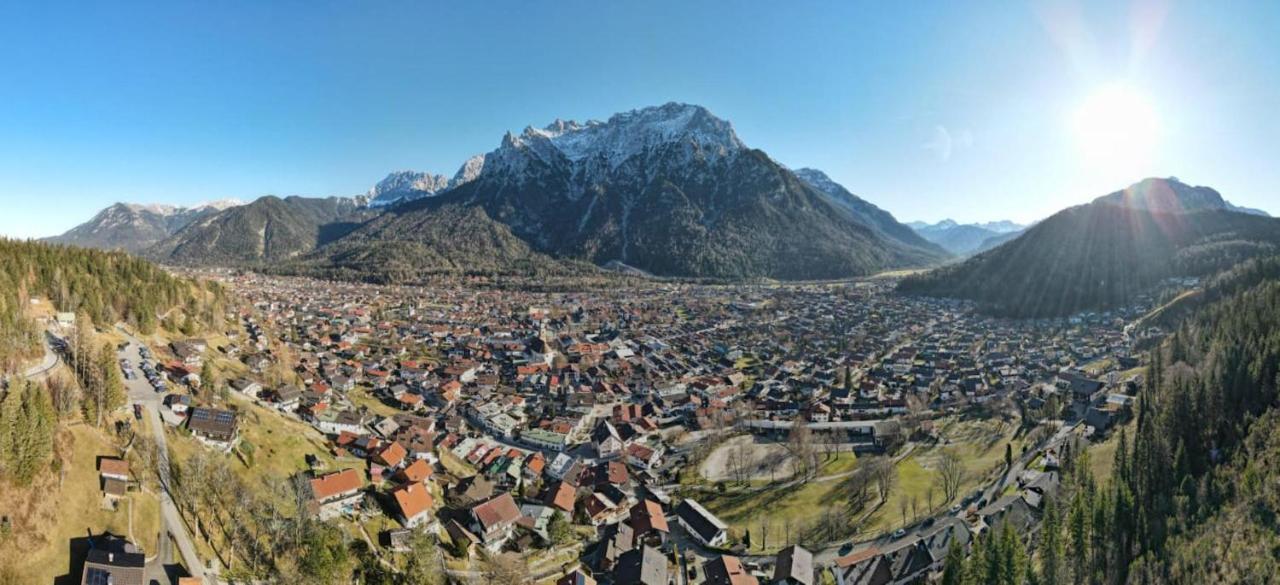 Ferienwohnung Bergkristall Mittenwald Exterior foto