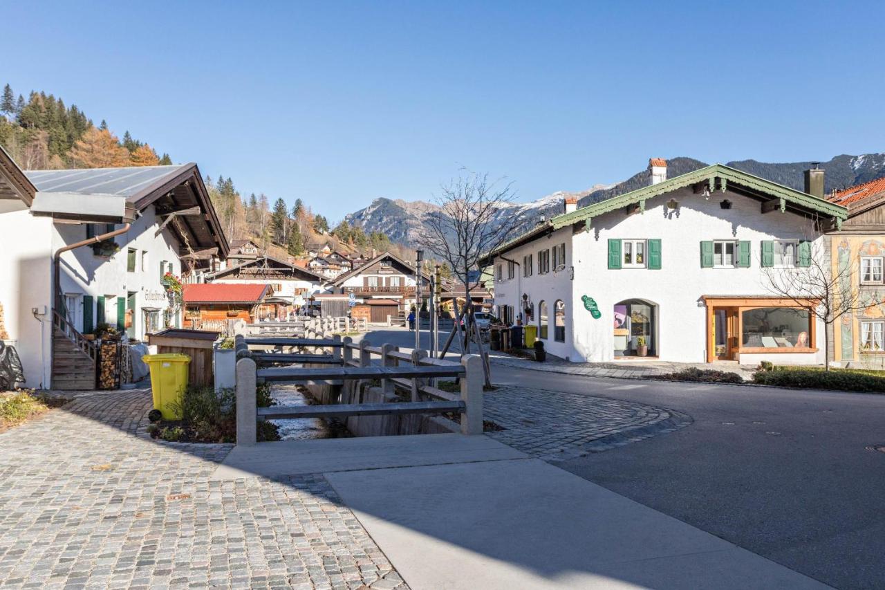 Ferienwohnung Bergkristall Mittenwald Exterior foto